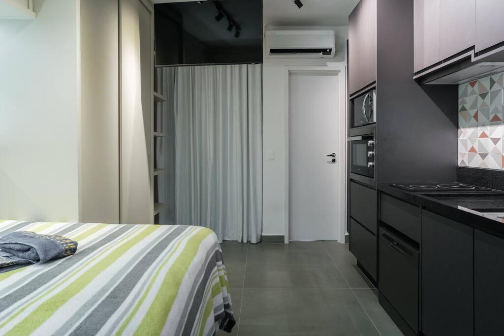 Apartamento Moderno Ao Lado Do Metro Chacara Klabin *