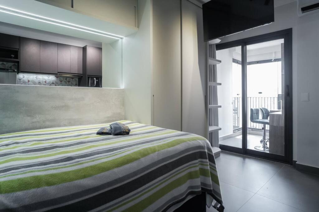 Apartamento Moderno Ao Lado Do Metro Chacara Klabin *